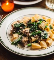 Rigatoni Salsiccia e Broccoli