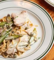 Salmone and Asparagi